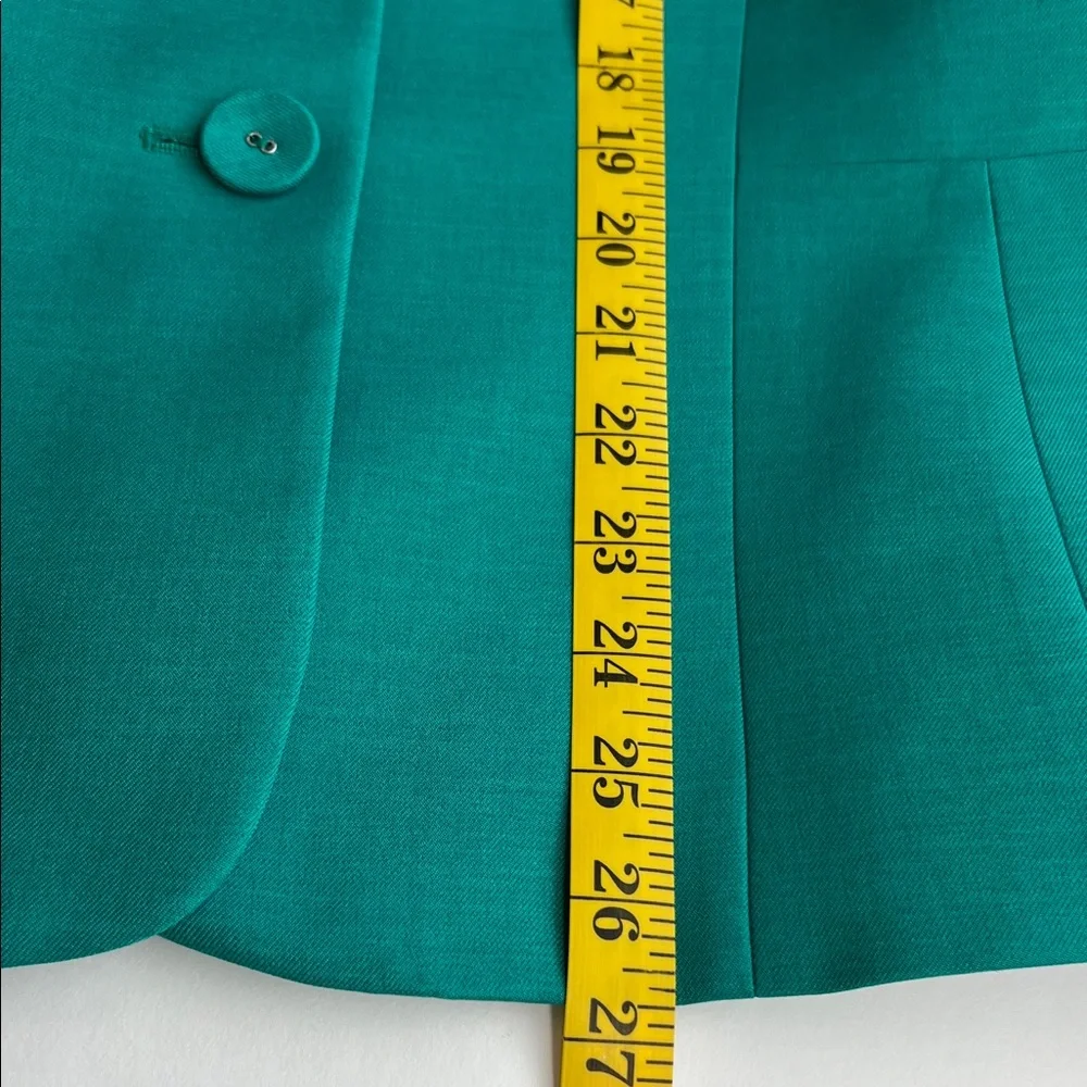 Kasper Green Blazer Suit Jacket Sz 16 - Picture 8 of 8
